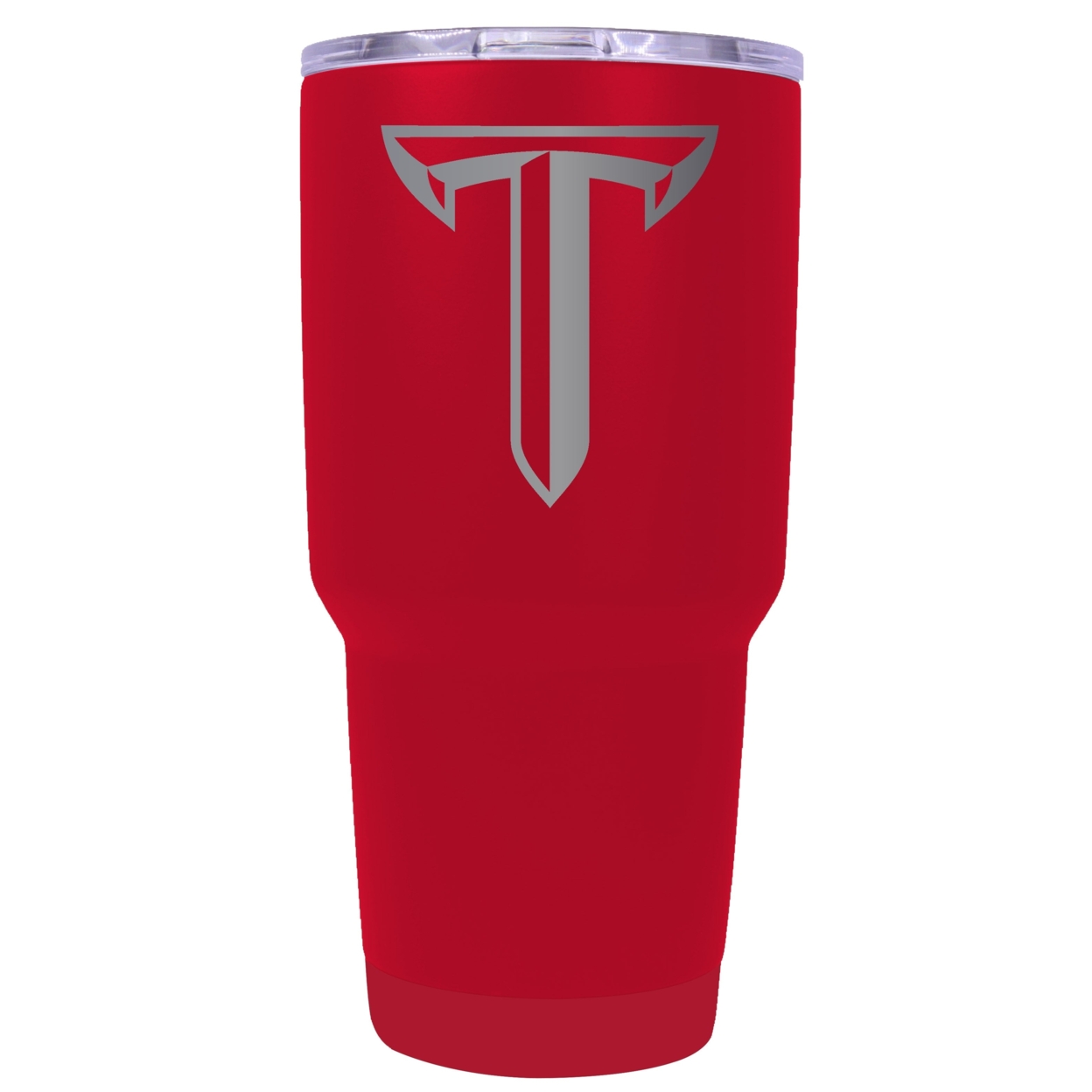 Troy University 24 Oz Laser Engraved Stainless Steel Insulated Tumbler - Choose Your Color. - Red