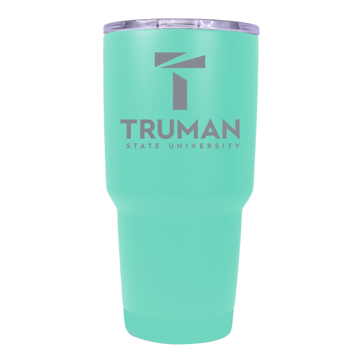 Truman State University 24 Oz Laser Engraved Stainless Steel Insulated Tumbler - Choose Your Color. - Seafoam