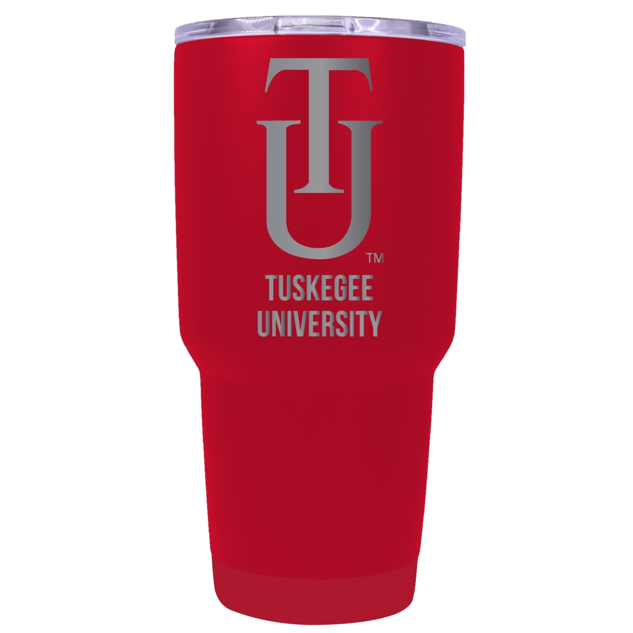 Tuskegee University 24 Oz Laser Engraved Stainless Steel Insulated Tumbler - Choose Your Color. - Coral