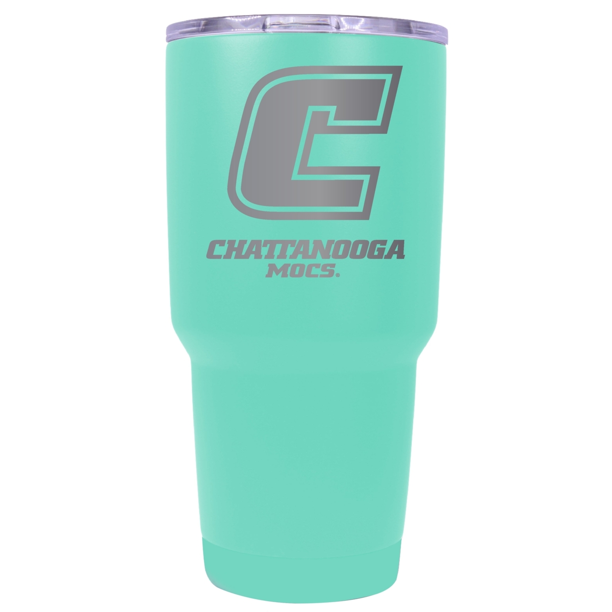 University Of Tennessee At Chattanooga 24 Oz Laser Engraved Stainless Steel Insulated Tumbler - Choose Your Color. - Seafoam