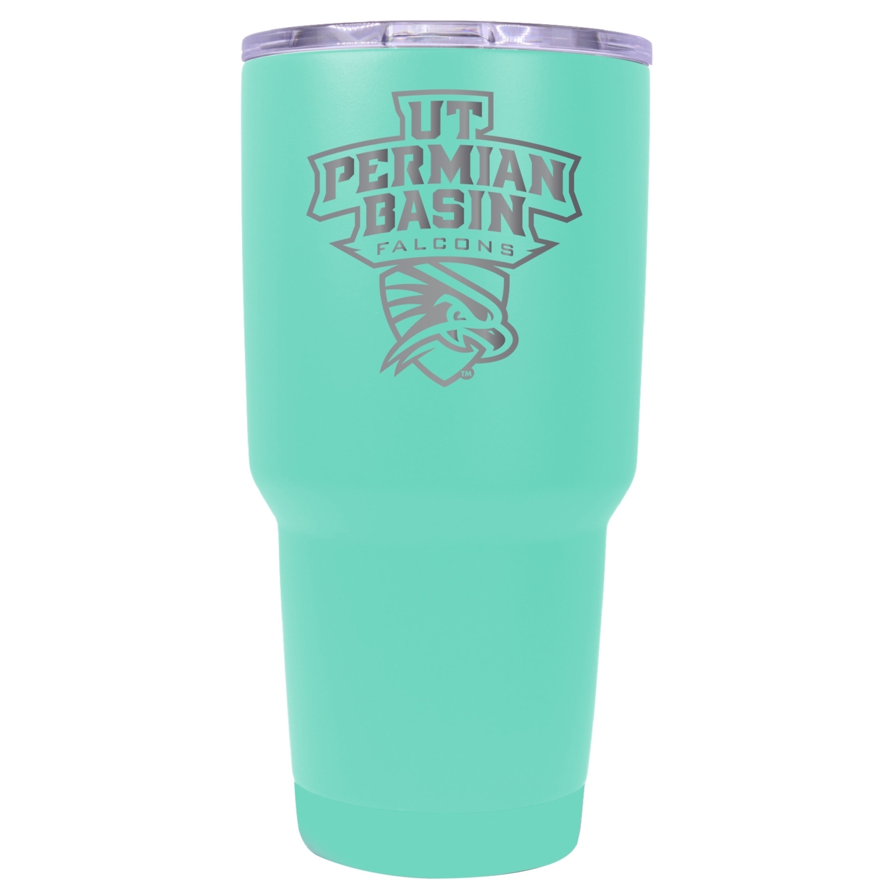 University Of Texas Of The Permian Basin 24 Oz Laser Engraved Stainless Steel Insulated Tumbler - Choose Your Color. - Navy