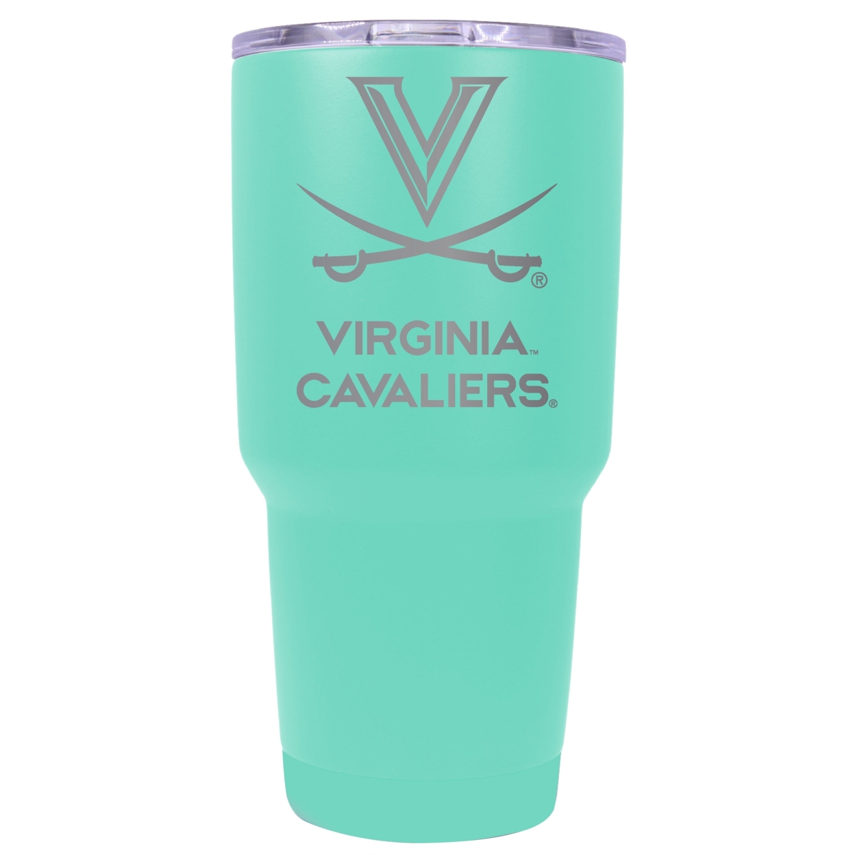Virginia Cavaliers 24 Oz Laser Engraved Stainless Steel Insulated Tumbler - Choose Your Color. - Navy