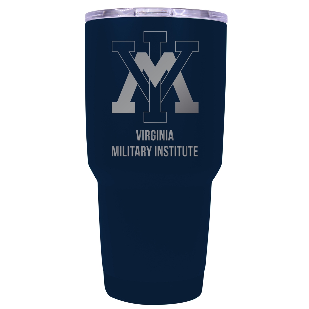VMI Keydets 24 Oz Laser Engraved Stainless Steel Insulated Tumbler - Choose Your Color. - Navy