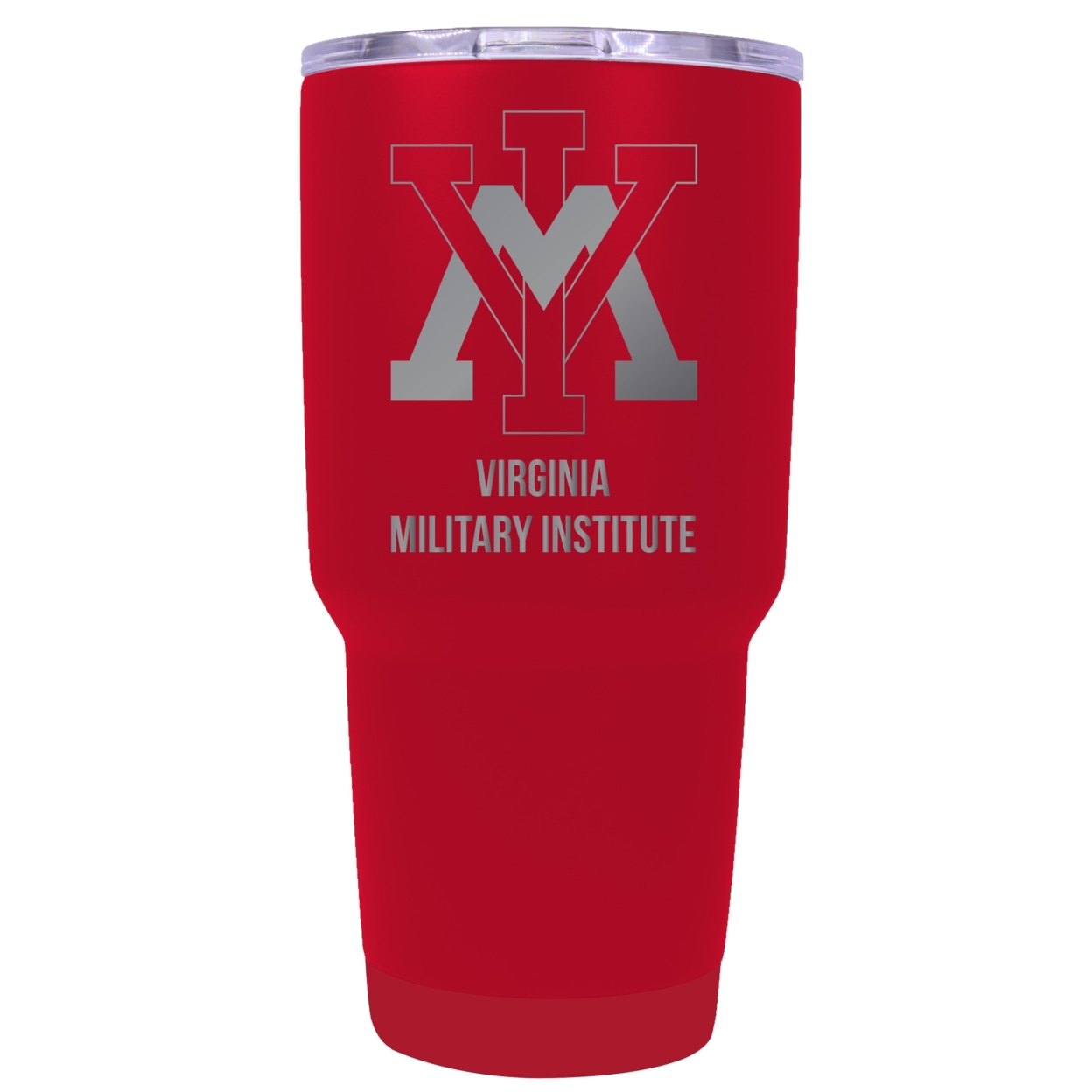 VMI Keydets 24 Oz Laser Engraved Stainless Steel Insulated Tumbler - Choose Your Color. - Red