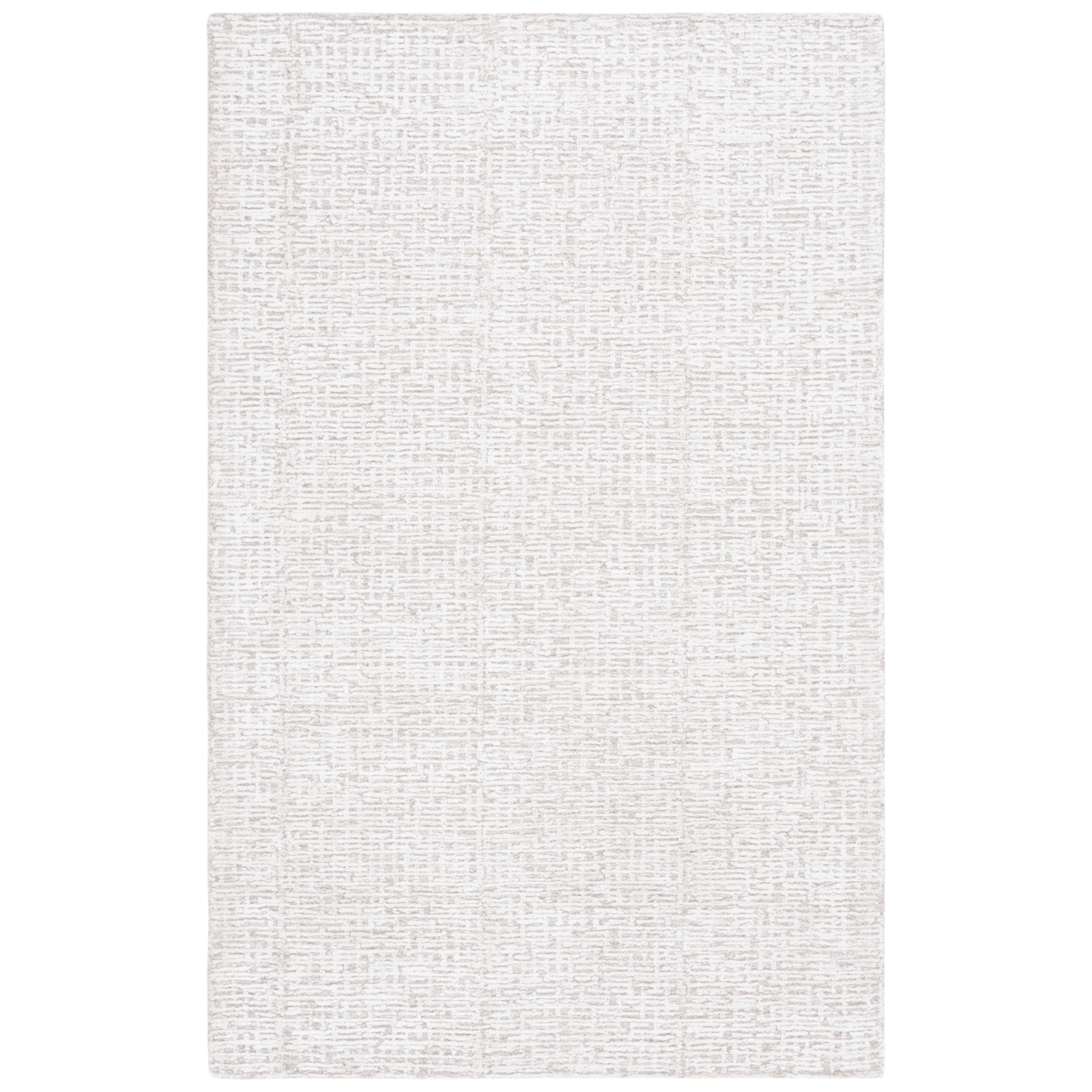 Safavieh GLM601A Glamour Natural / Ivory - Ivory / Black, 4' X 6' Rectangle