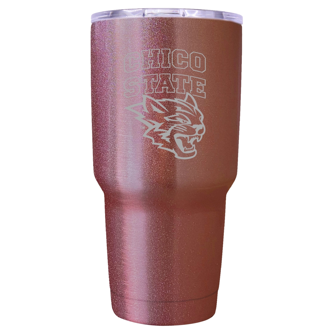 California State University, Chico 24 Oz Insulated Tumbler Etched - Rose Gold