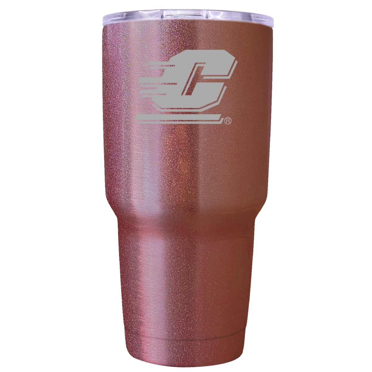 Central Michigan University 24 Oz Insulated Tumbler Etched - Rose Gold
