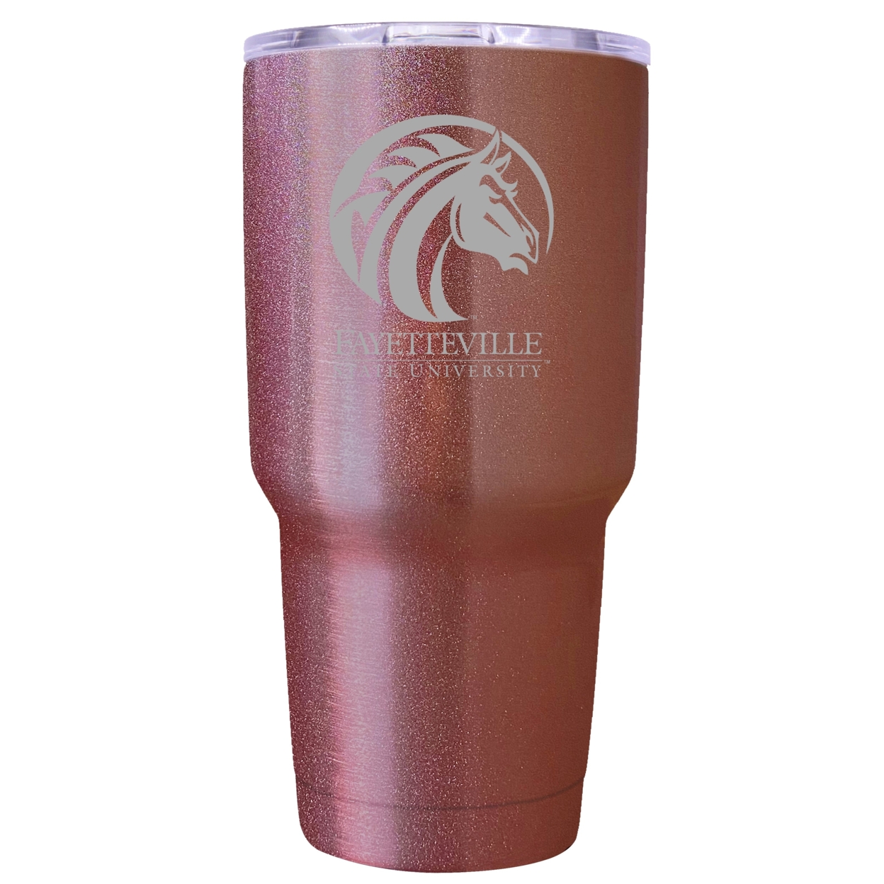 Fayetteville State University 24 Oz Insulated Tumbler Etched - Rose Gold