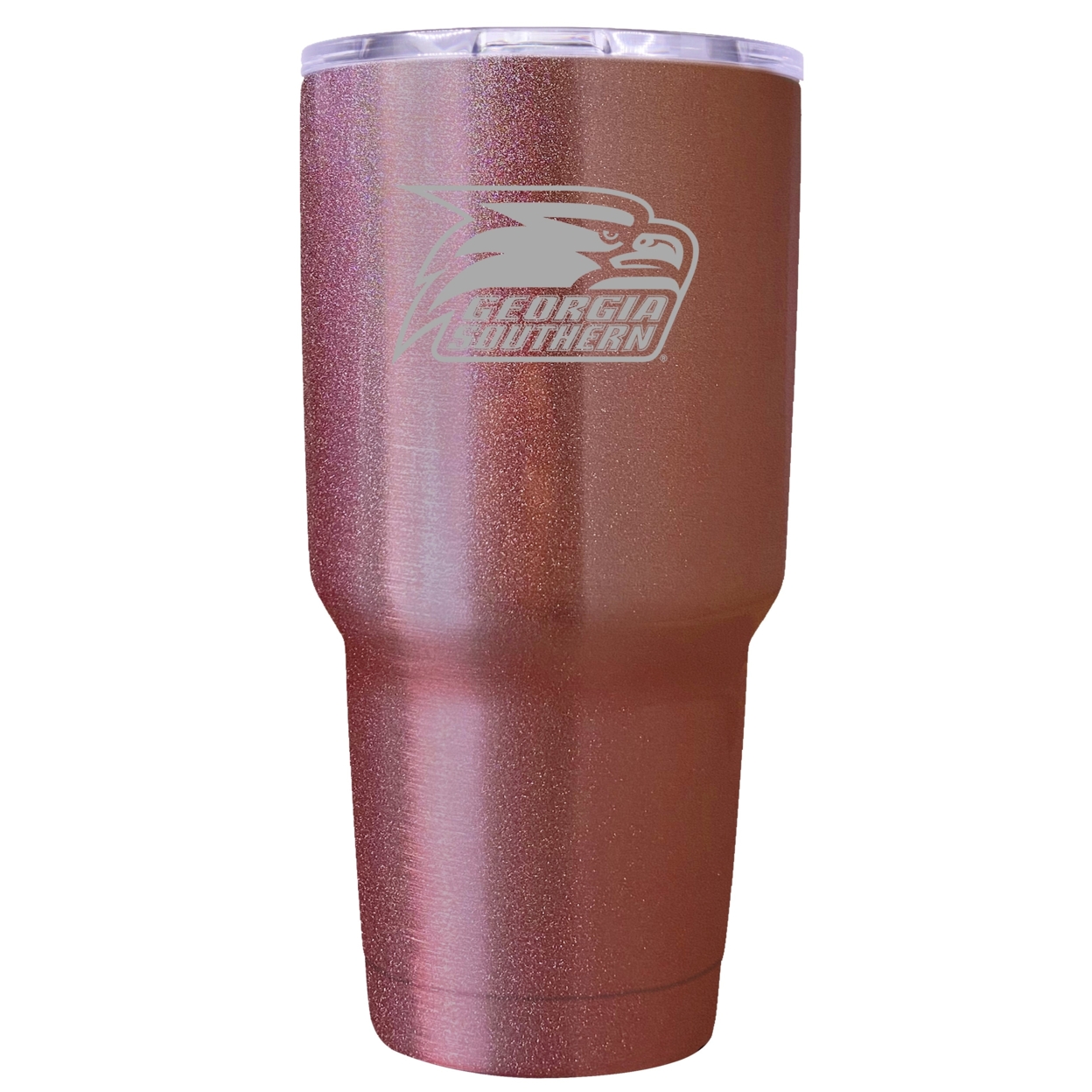 Georgia Southern Eagles 24 Oz Insulated Tumbler Etched - Rose Gold