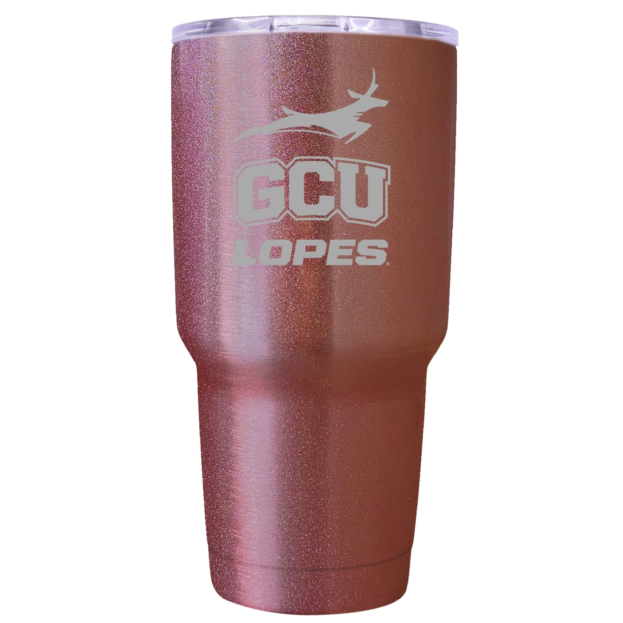 Grand Canyon University Lopes 24 Oz Insulated Tumbler Etched - Rose Gold