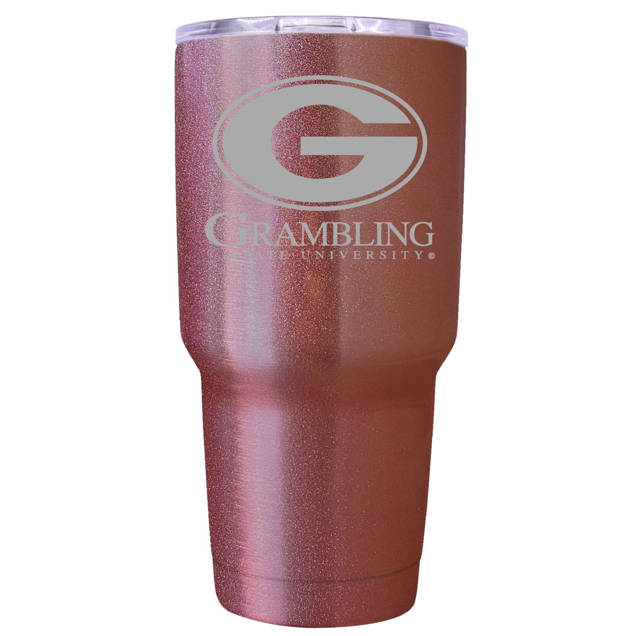 Grambling State Tigers 24 Oz Insulated Tumbler Etched - Rose Gold