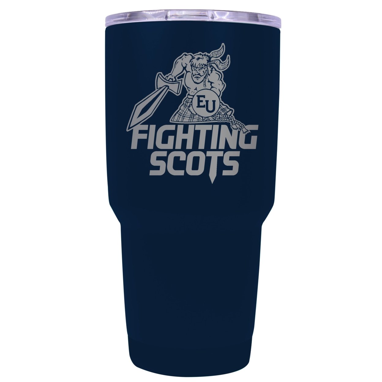 Edinboro University 24 Oz Laser Engraved Stainless Steel Insulated Tumbler - Choose Your Color. - Navy
