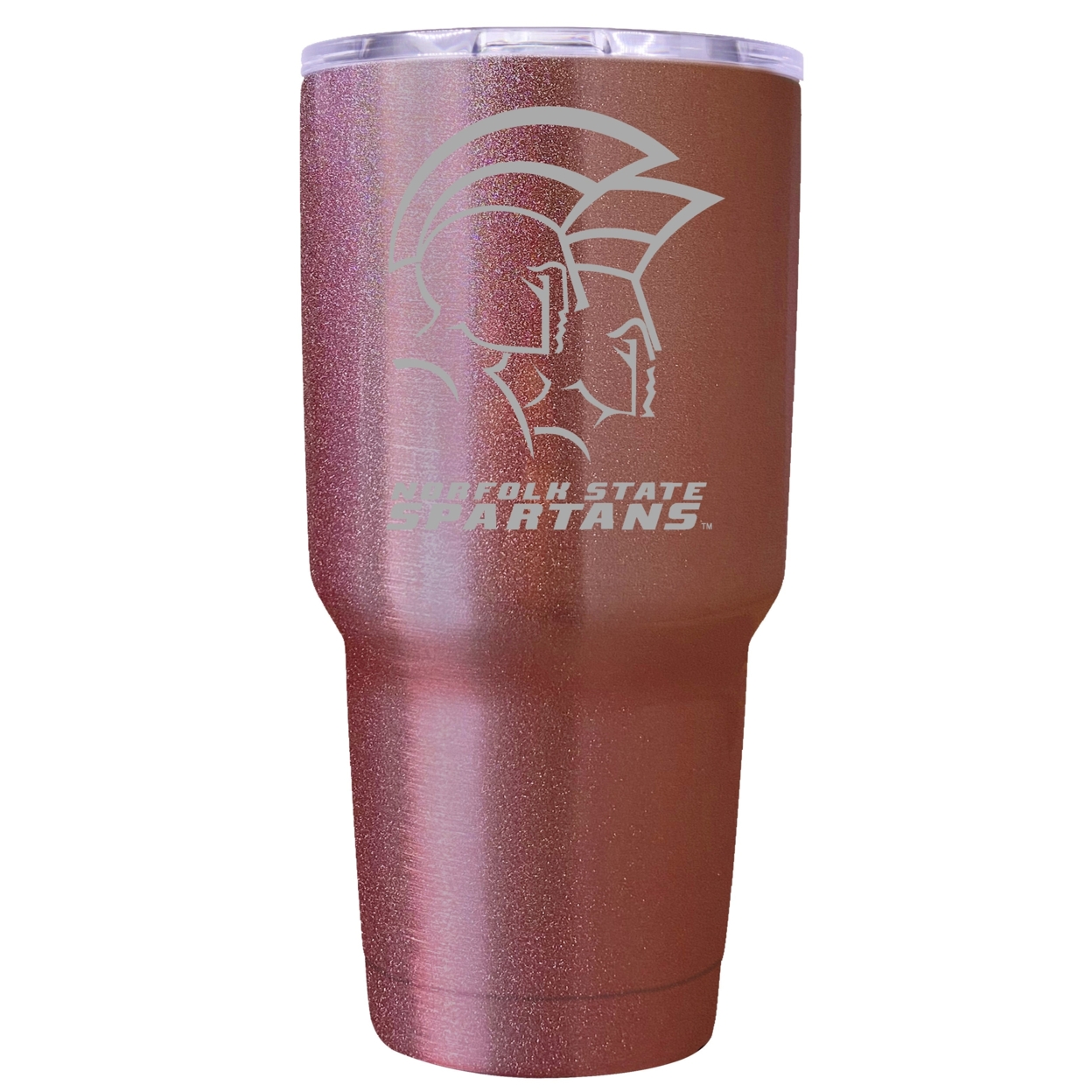 Norfolk State University 24 Oz Insulated Tumbler Etched - Rose Gold