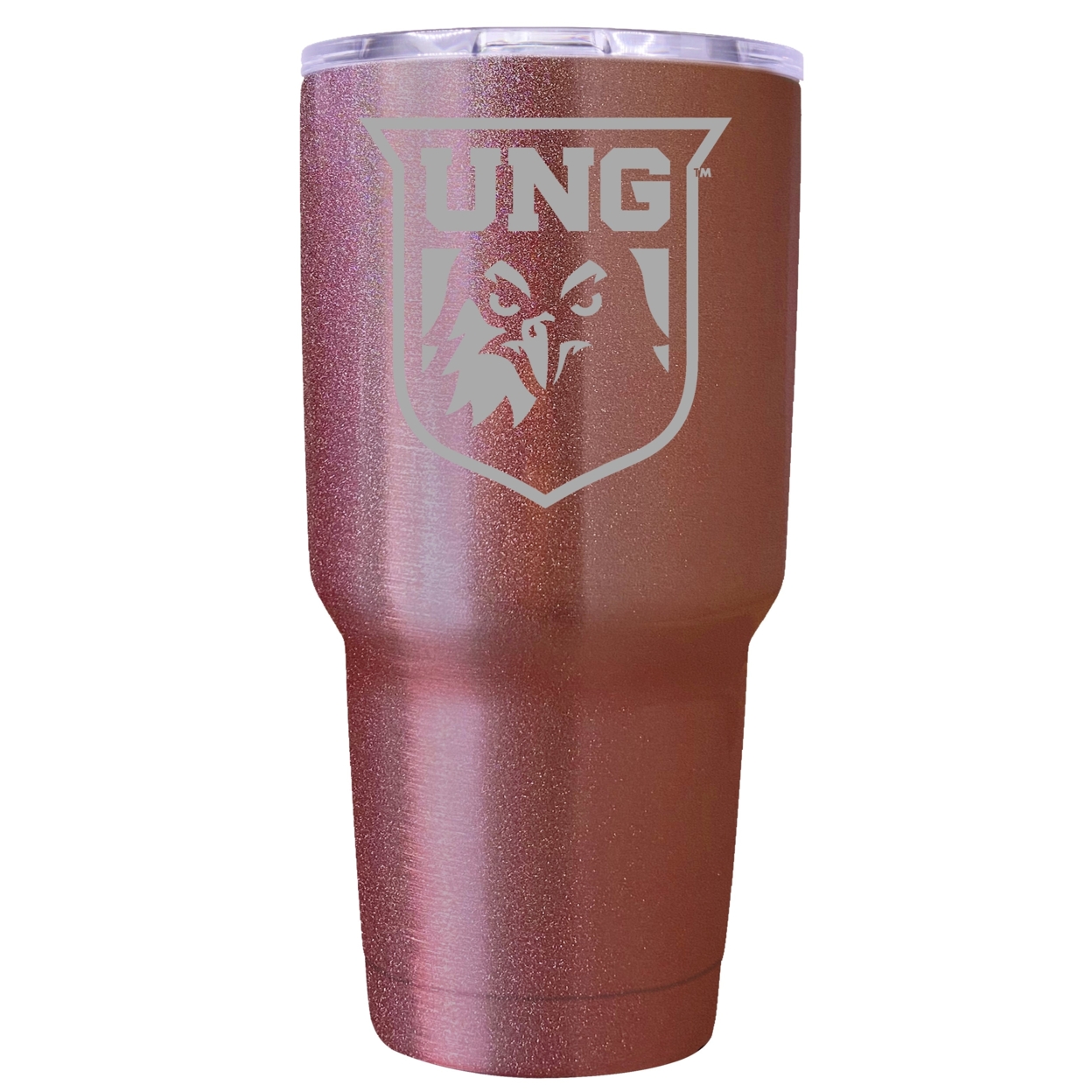 North Georgia Nighthawks 24 Oz Insulated Tumbler Etched - Rose Gold