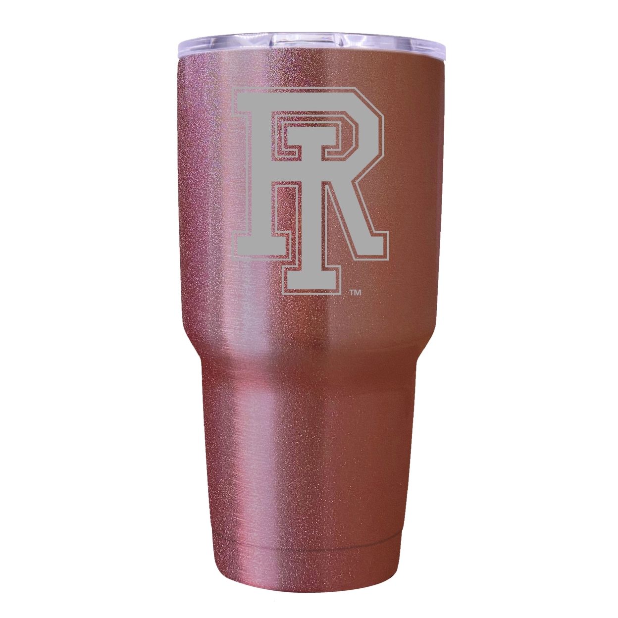 Rhode Island University 24 Oz Insulated Tumbler Etched - Rose Gold