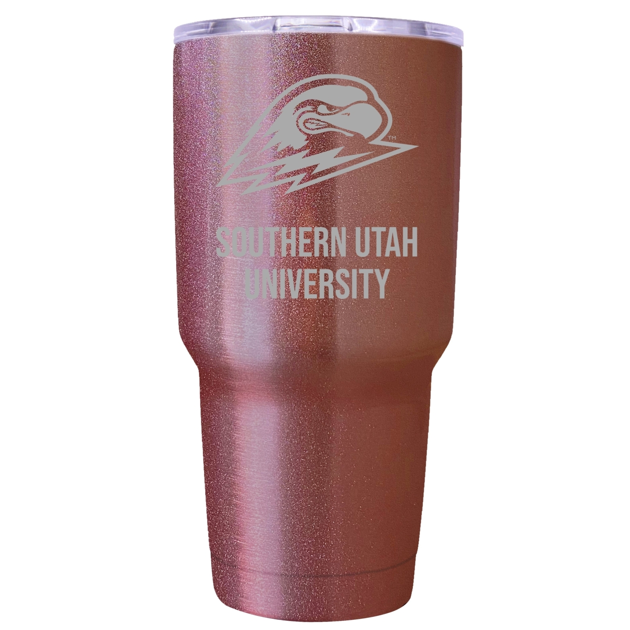 Southern Utah University 24 Oz Insulated Tumbler Etched - Rose Gold
