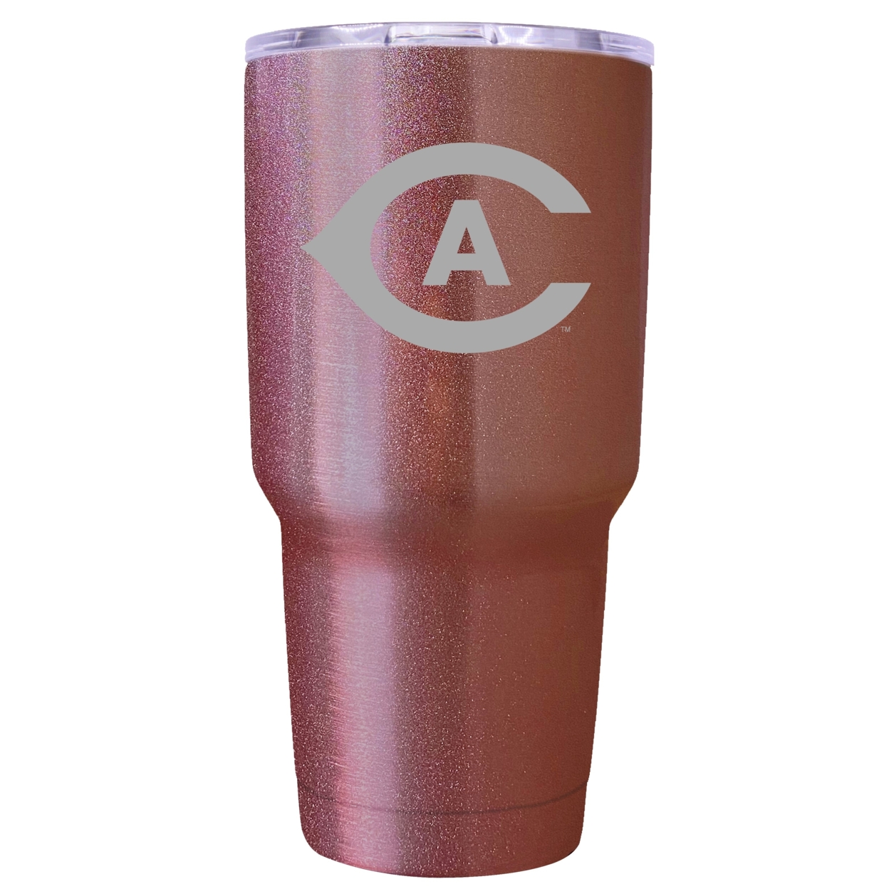 UC Davis Aggies 24 Oz Insulated Tumbler Etched - Rose Gold