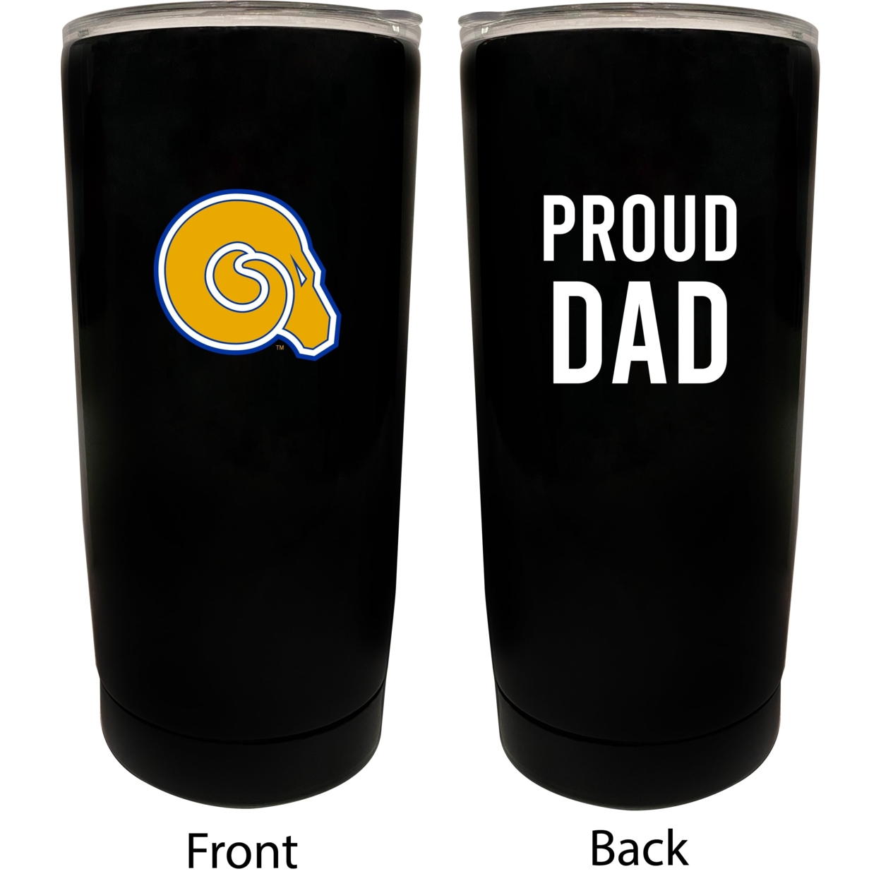 Albany State University Proud Dad 16 Oz Insulated Stainless Steel Tumblers