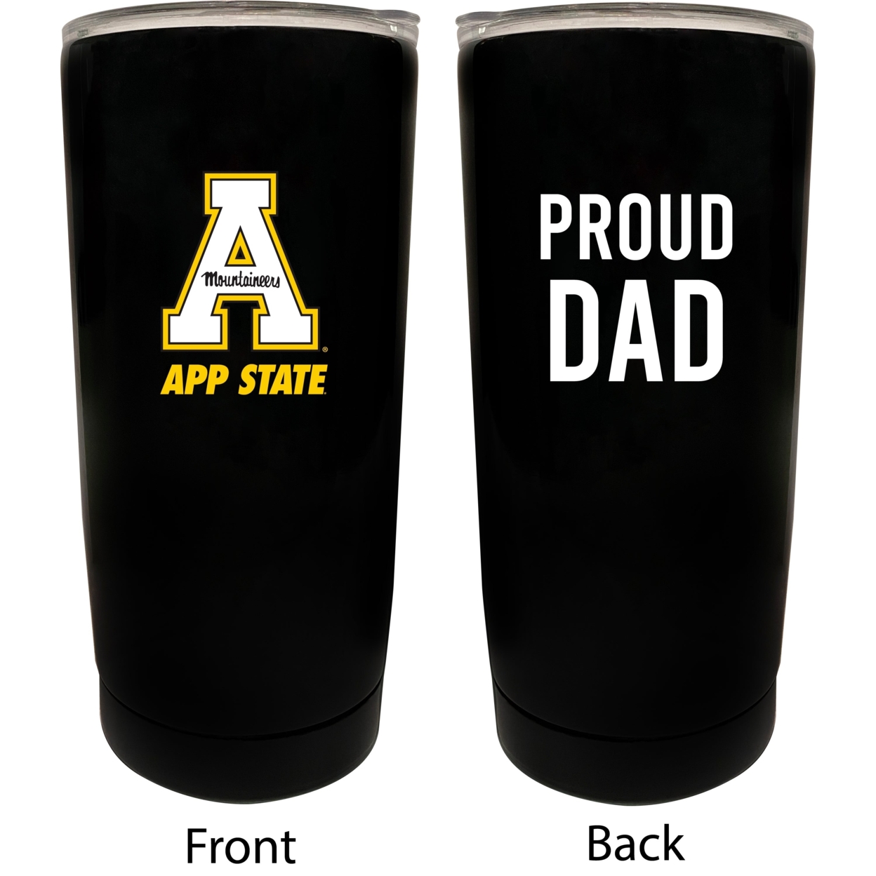 Appalachian State Proud Dad 16 Oz Insulated Stainless Steel Tumblers