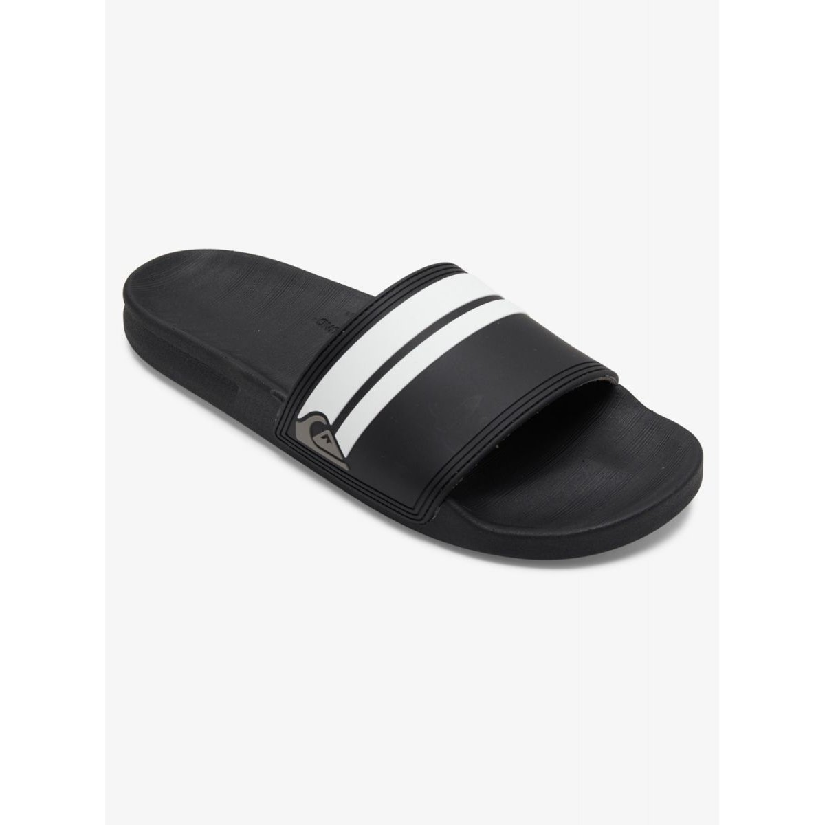 Quiksilver Men's Rivi Slide Sandal Black/Black/White - AQYL100867-XKKW BLACK/BLACK/WHITE - BLACK/BLACK/WHITE, 13
