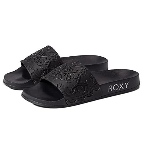 Roxy Slippy Mandala II BLACK - BLACK, 10