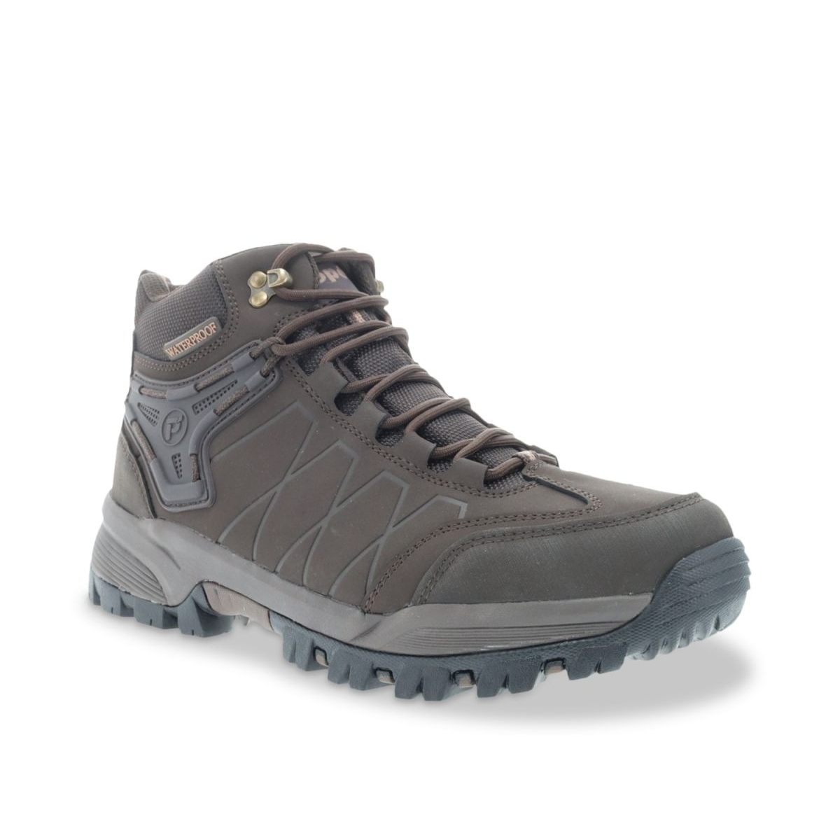 Propet Men's Ridge Walker Force Hiking Boots Dark Brown - MBA052LBR BROWN - BROWN, 14 X-Wide