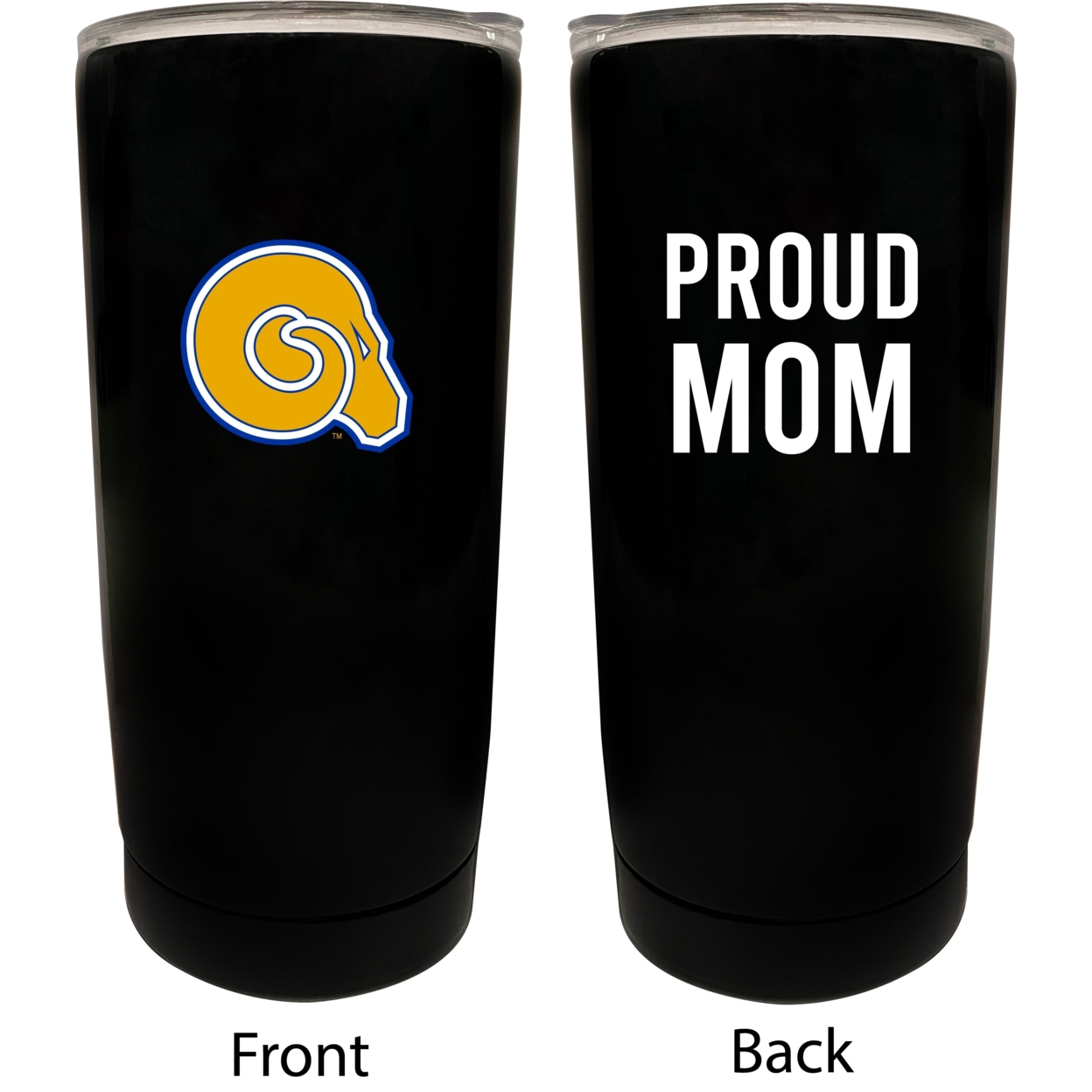 Albany State University Proud Mom 16 Oz Insulated Stainless Steel Tumblers