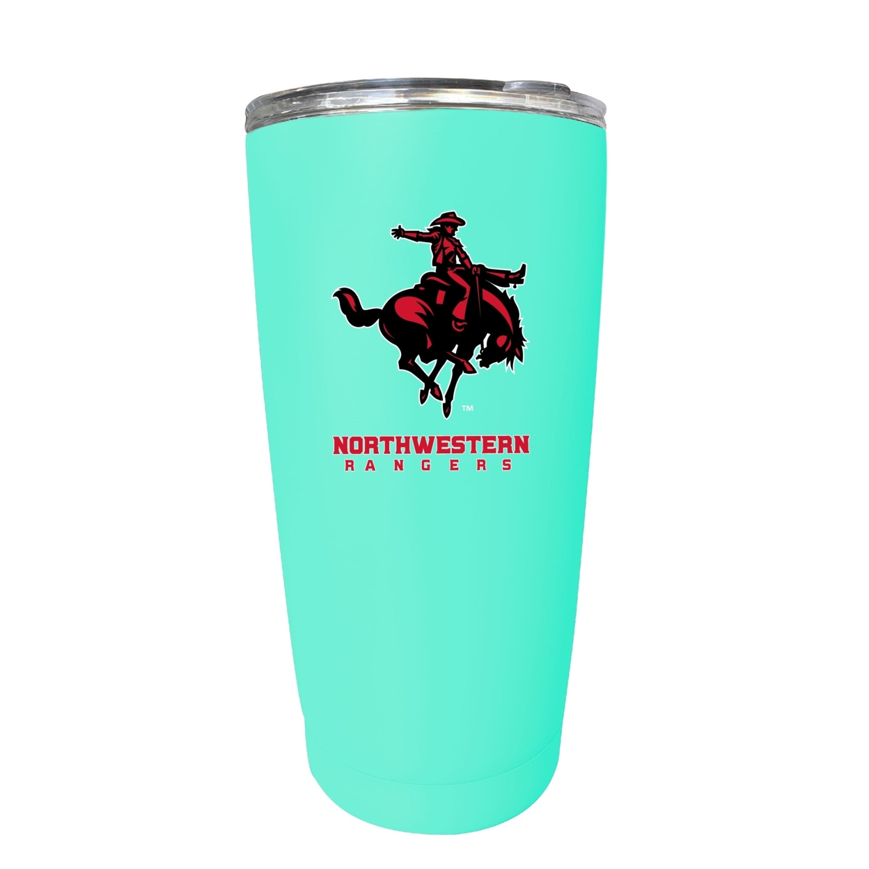 Northwestern Oklahoma State University 16 Oz Insulated Stainless Steel Tumblers - Choose Your Color - Seafoam