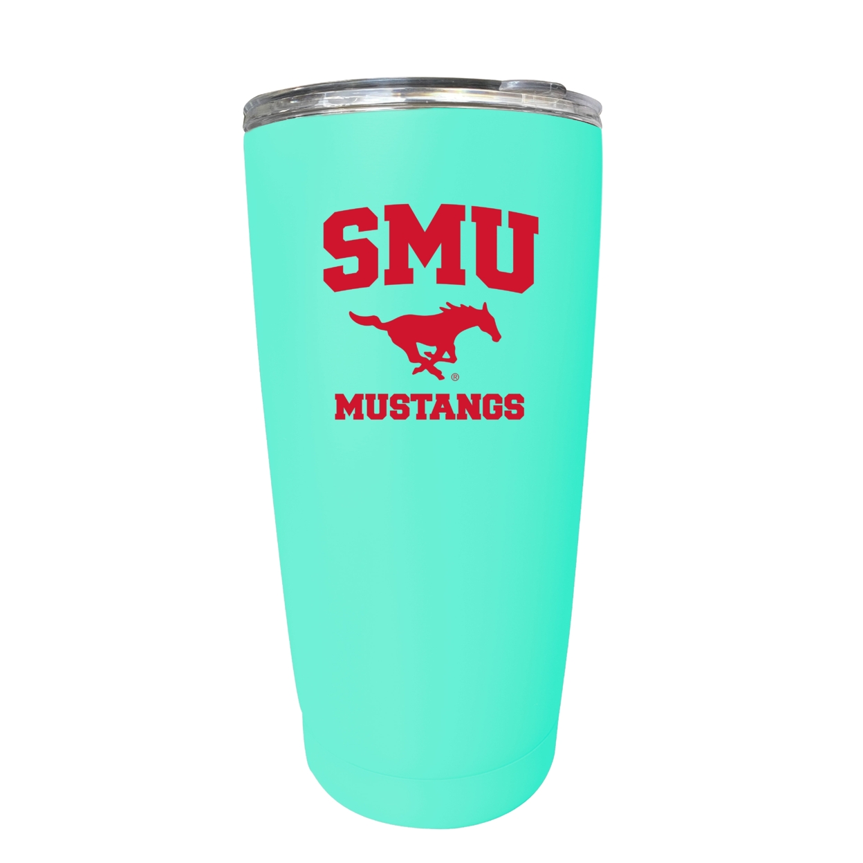 Southern Methodist University 16 Oz Insulated Stainless Steel Tumblers - Choose Your Color - Seafoam