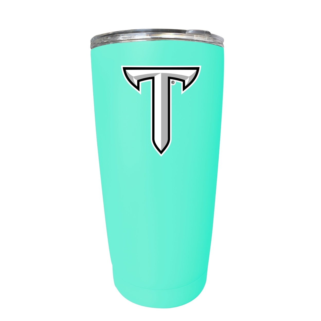 Troy University 16 Oz Insulated Stainless Steel Tumblers - Choose Your Color - Seafoam
