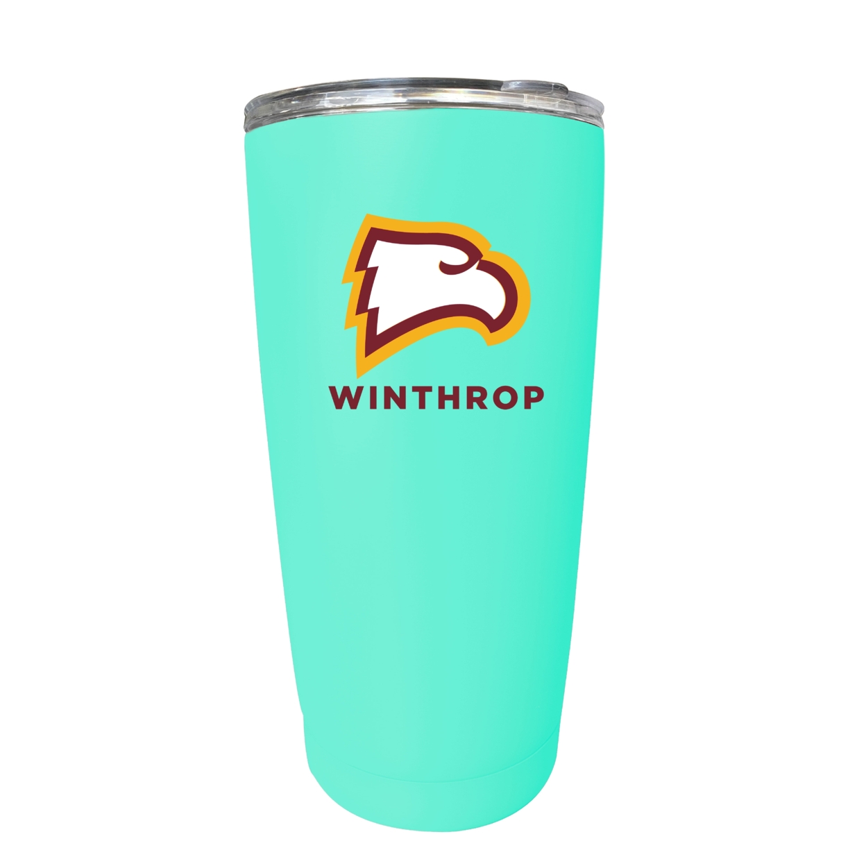 Winthrop University 16 Oz Insulated Stainless Steel Tumblers - Choose Your Color - Seafoam