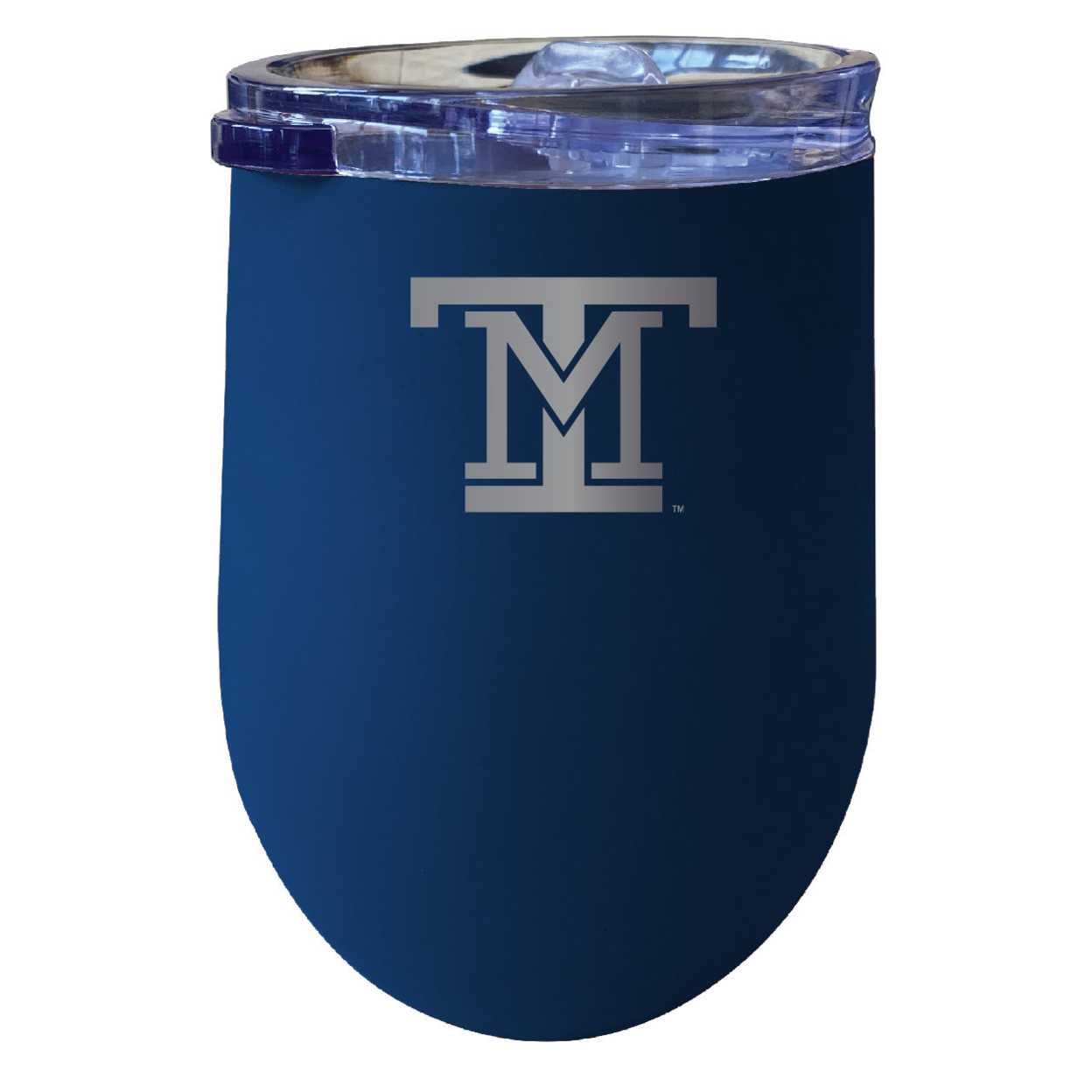 Montana Tech 12 Oz Etched Insulated Wine Stainless Steel Tumbler - Choose Your Color - Coral