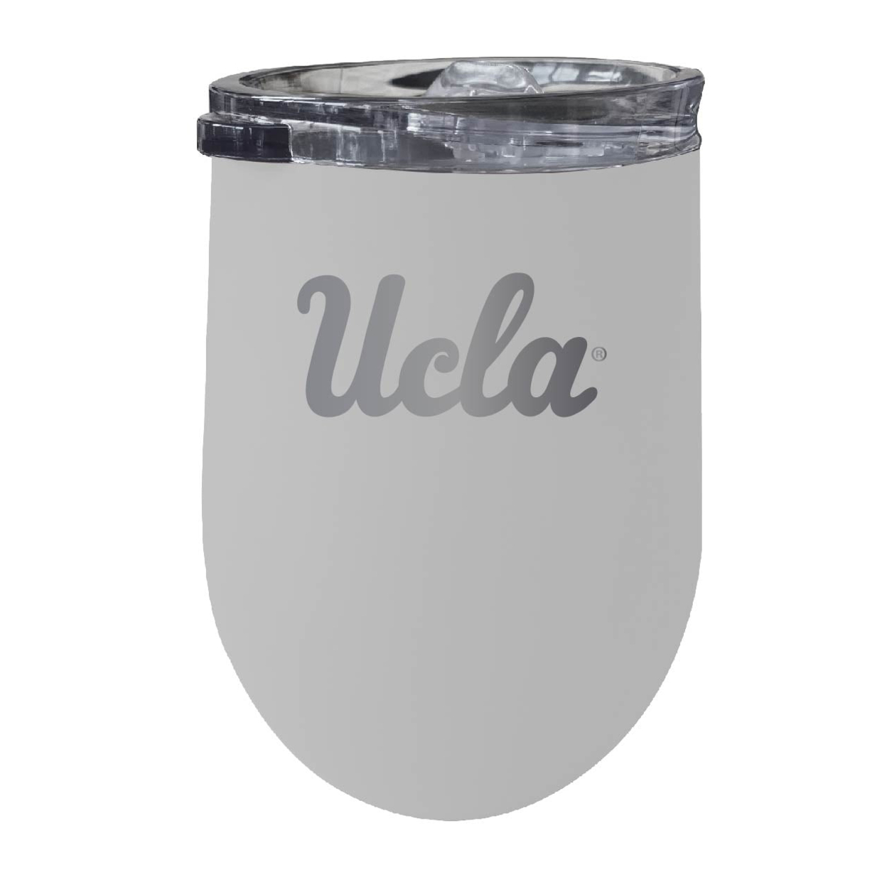 UCLA Bruins 12 Oz Etched Insulated Wine Stainless Steel Tumbler - Choose Your Color - White