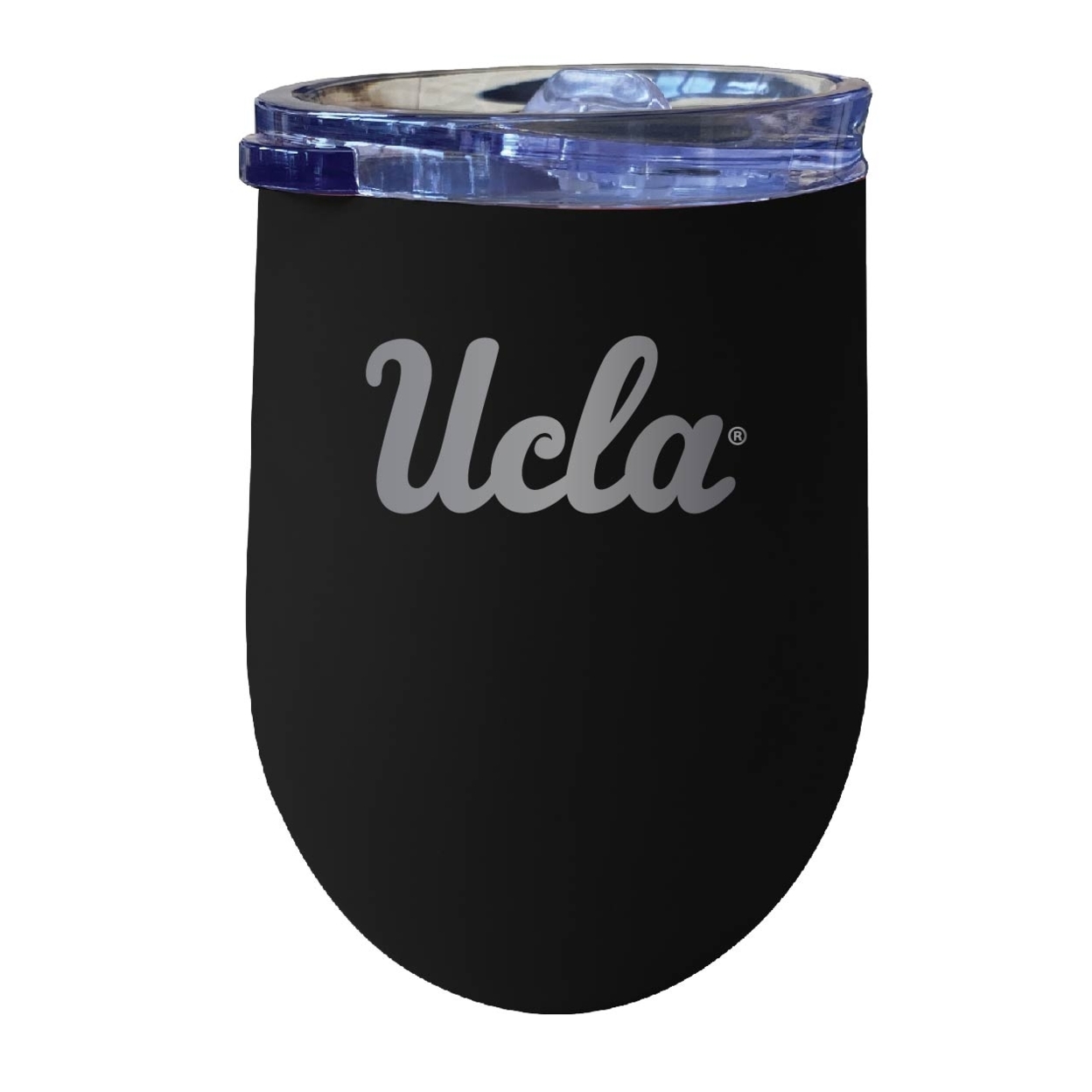 UCLA Bruins 12 Oz Etched Insulated Wine Stainless Steel Tumbler - Choose Your Color - Black