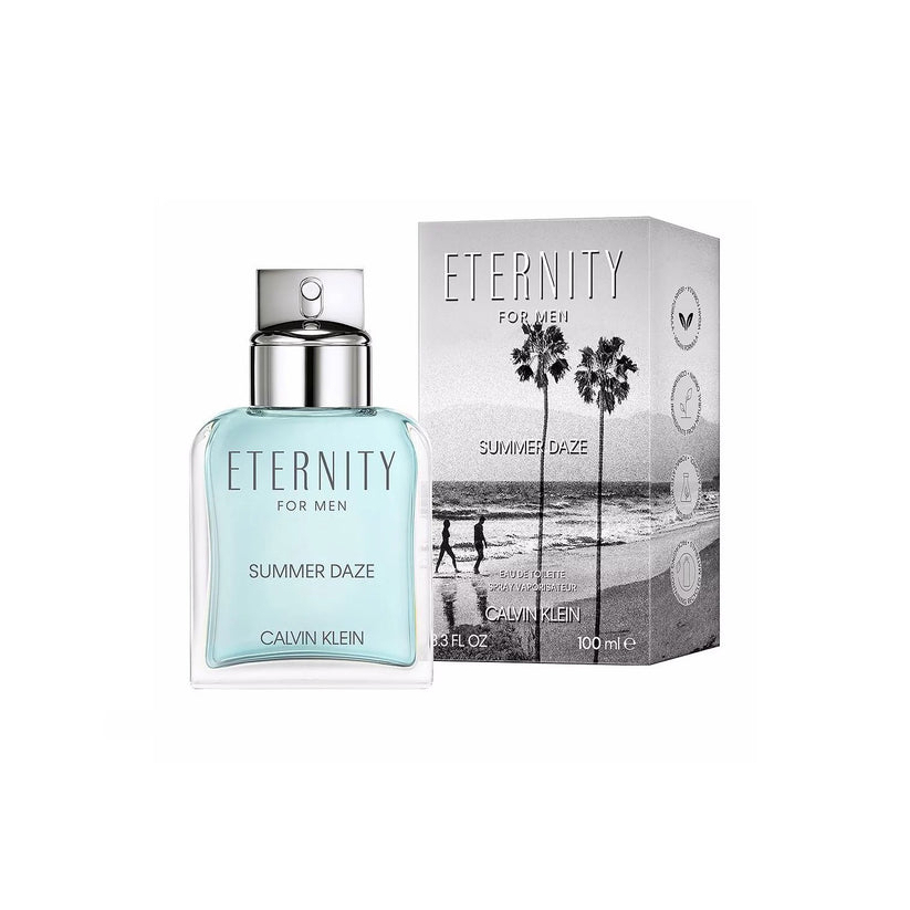 Eternity Summer Daze Cologne By Calvin Klein 3.3 Oz EDT Spray For Men