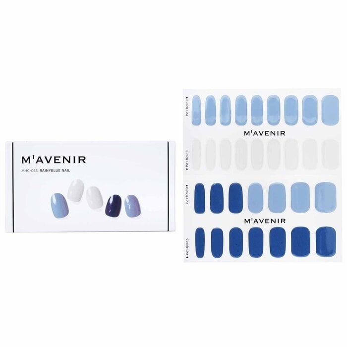 Mavenir - Nail Sticker (Blue) - # Rainyblue Nail(32pcs)