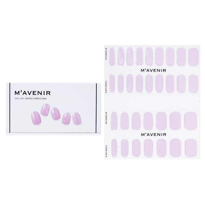 Mavenir - Nail Sticker (Purple) - # Mystic Purple Nail(32pcs)