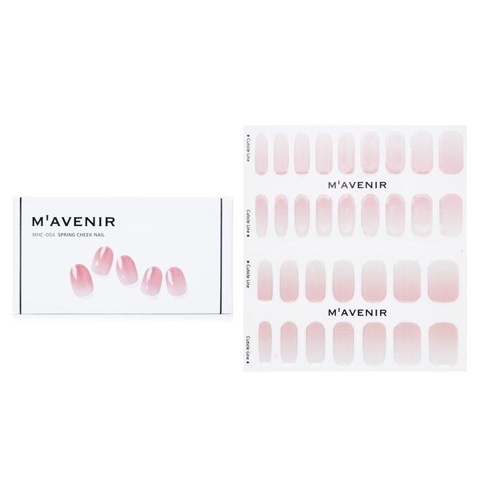 Mavenir - Nail Sticker (Pink) - # Spring Cheek Nail(32pcs)