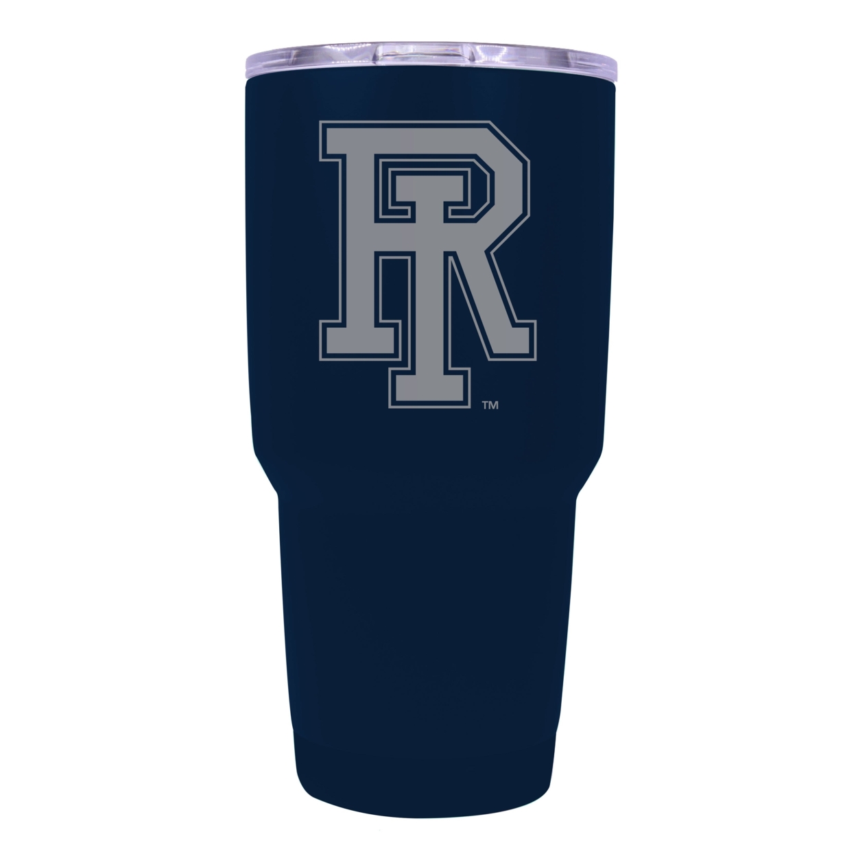 Rhode Island University 24 Oz Laser Engraved Stainless Steel Insulated Tumbler - Choose Your Color. - Navy