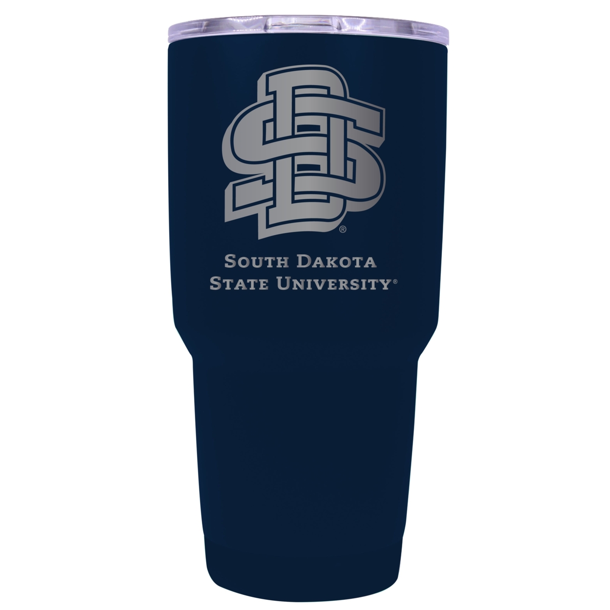 South Dakota State Jackrabbits 24 Oz Laser Engraved Stainless Steel Insulated Tumbler - Choose Your Color. - Seafoam
