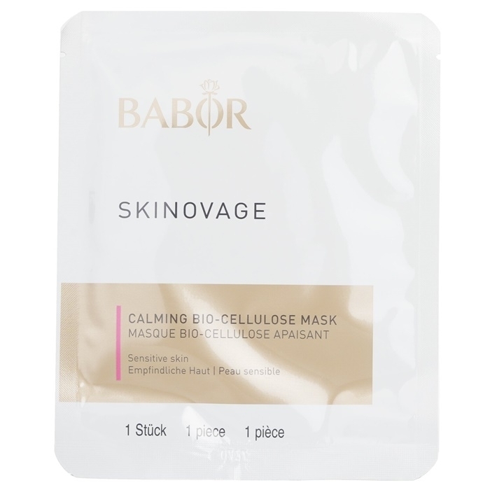 Babor Skinovage [Age Preventing] Calming Bio-Cellulose Mask - For Sensitive Skin 5pcs