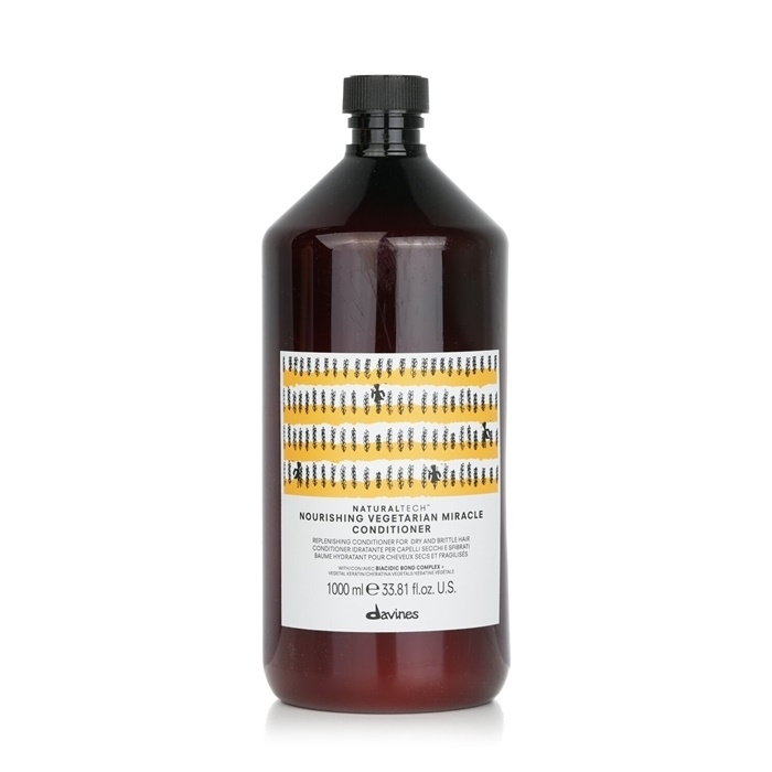 Davines Natural Tech Nourishing Vegetarian Miracle Conditioner (For Dry And Brittle Hair) 1000ml/33.81oz