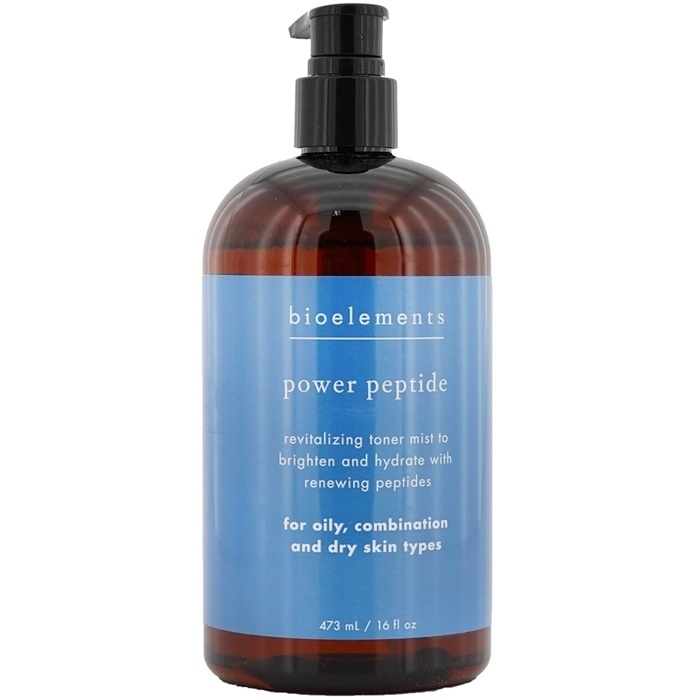 Bioelements Power Peptide - Age-Fighting Facial Toner (Salon Size For All Skin Types Except Sensitive) 473ml/16oz