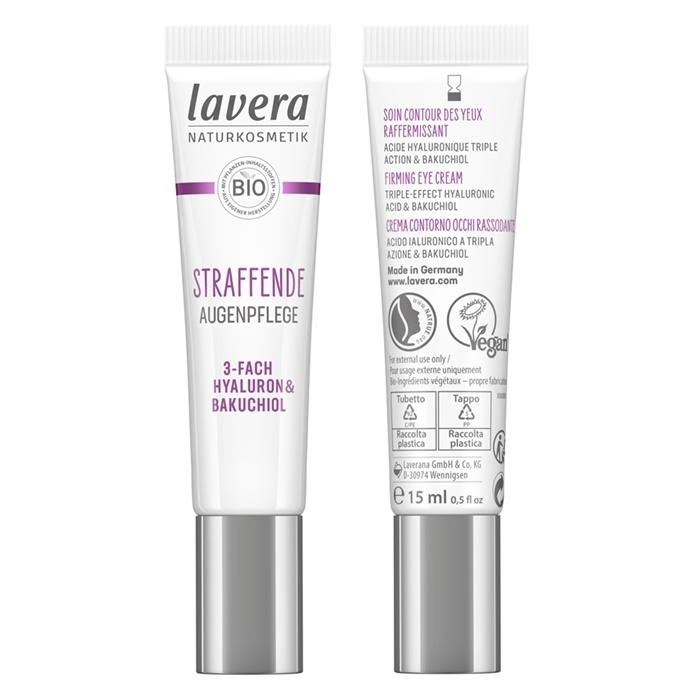 Lavera Triple-Effect Hyaluronic Acids Firming Eye Cream 15ml/0.5oz