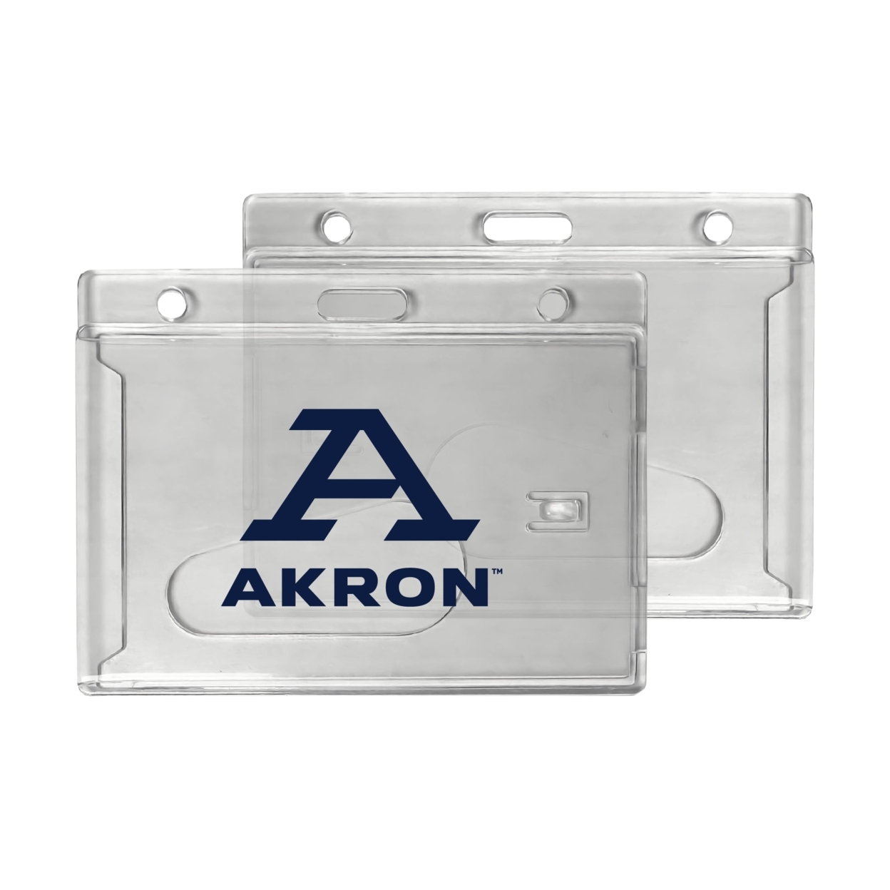 Akron Zips Clear View ID Holder