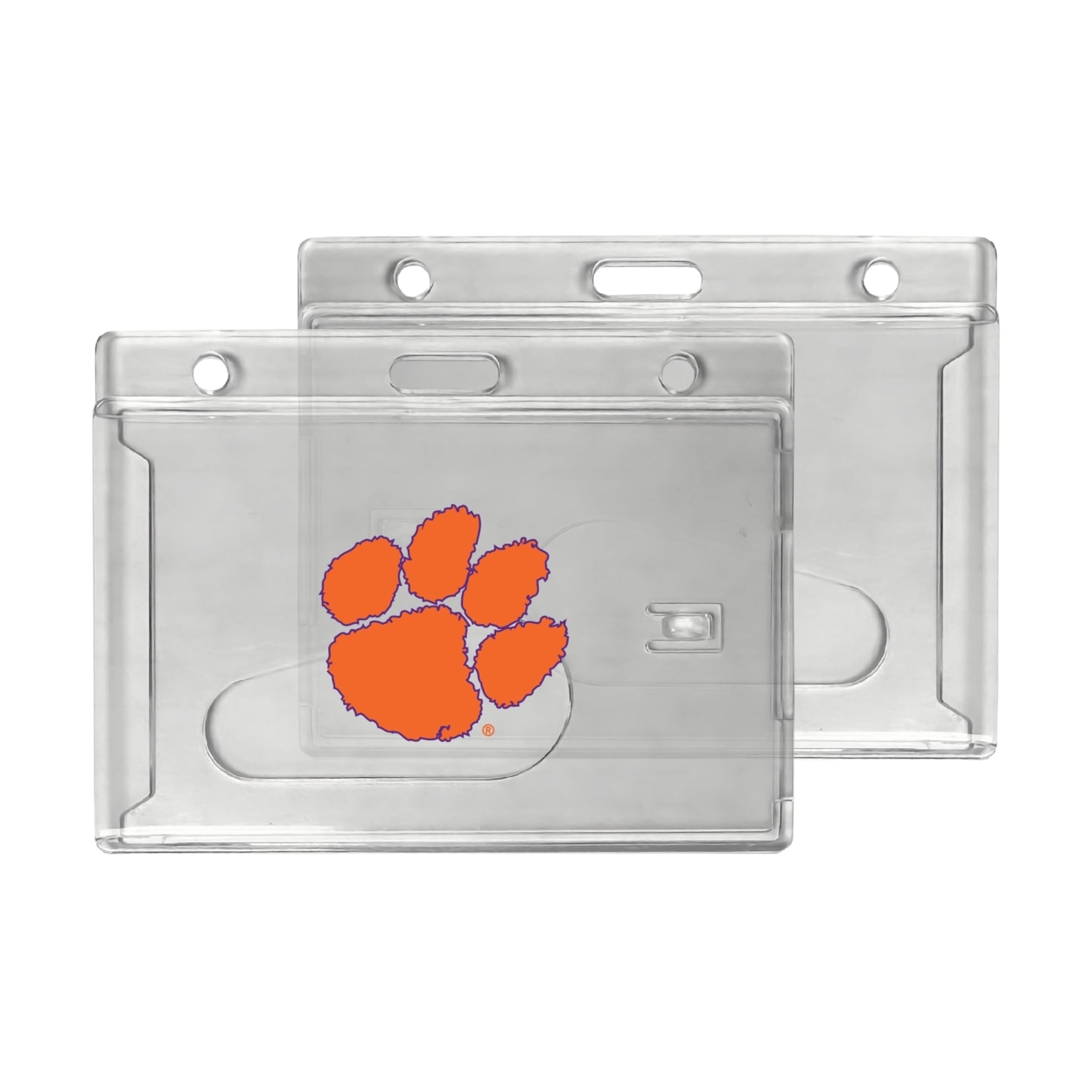 Clemson Tigers Clear View ID Holder
