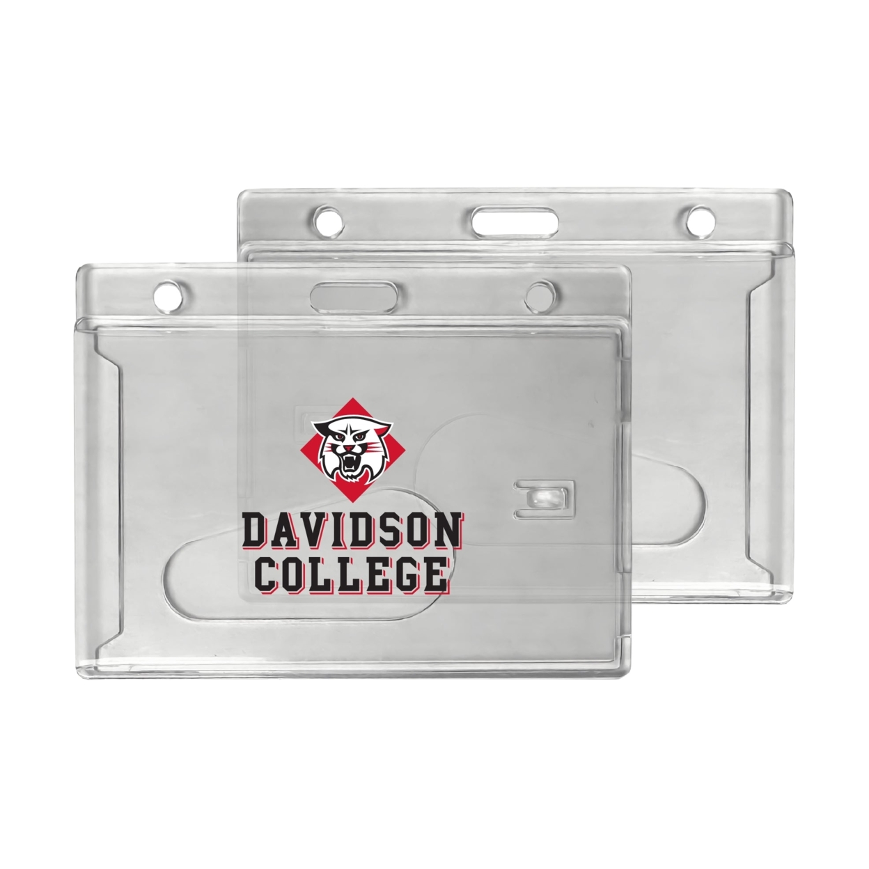 Davidson College Clear View ID Holder