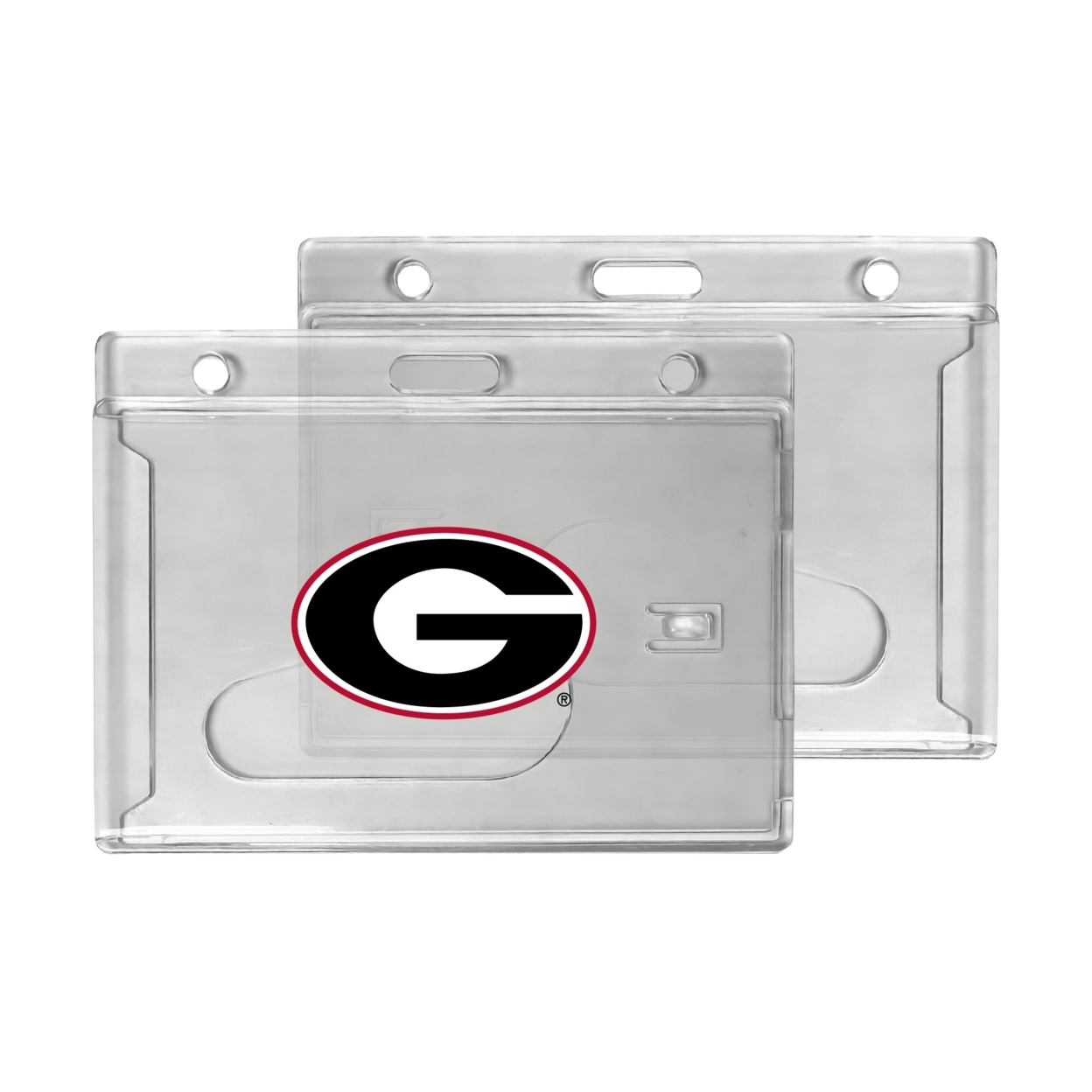 Georgia Bulldogs Clear View ID Holder