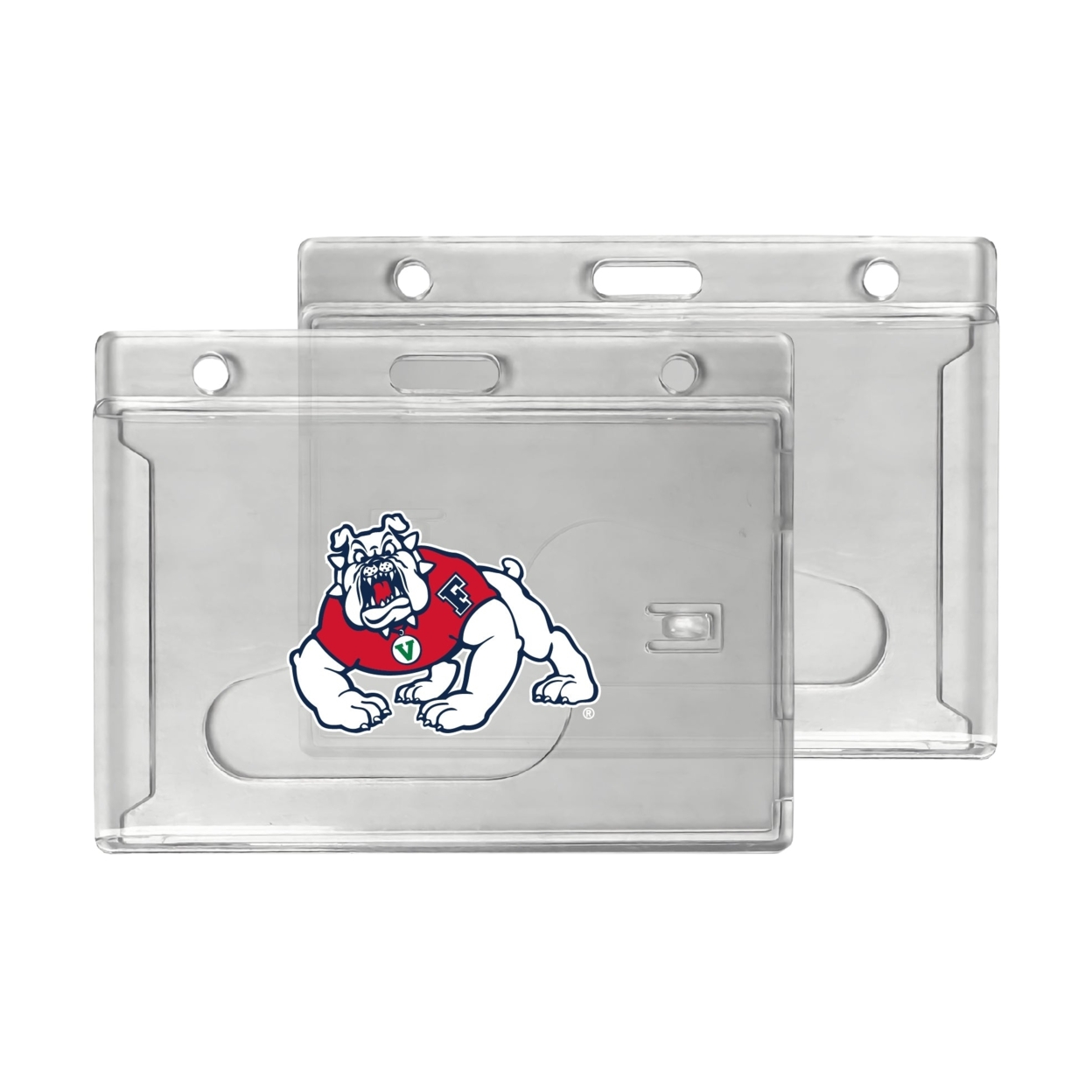 Fresno State Bulldogs Clear View ID Holder