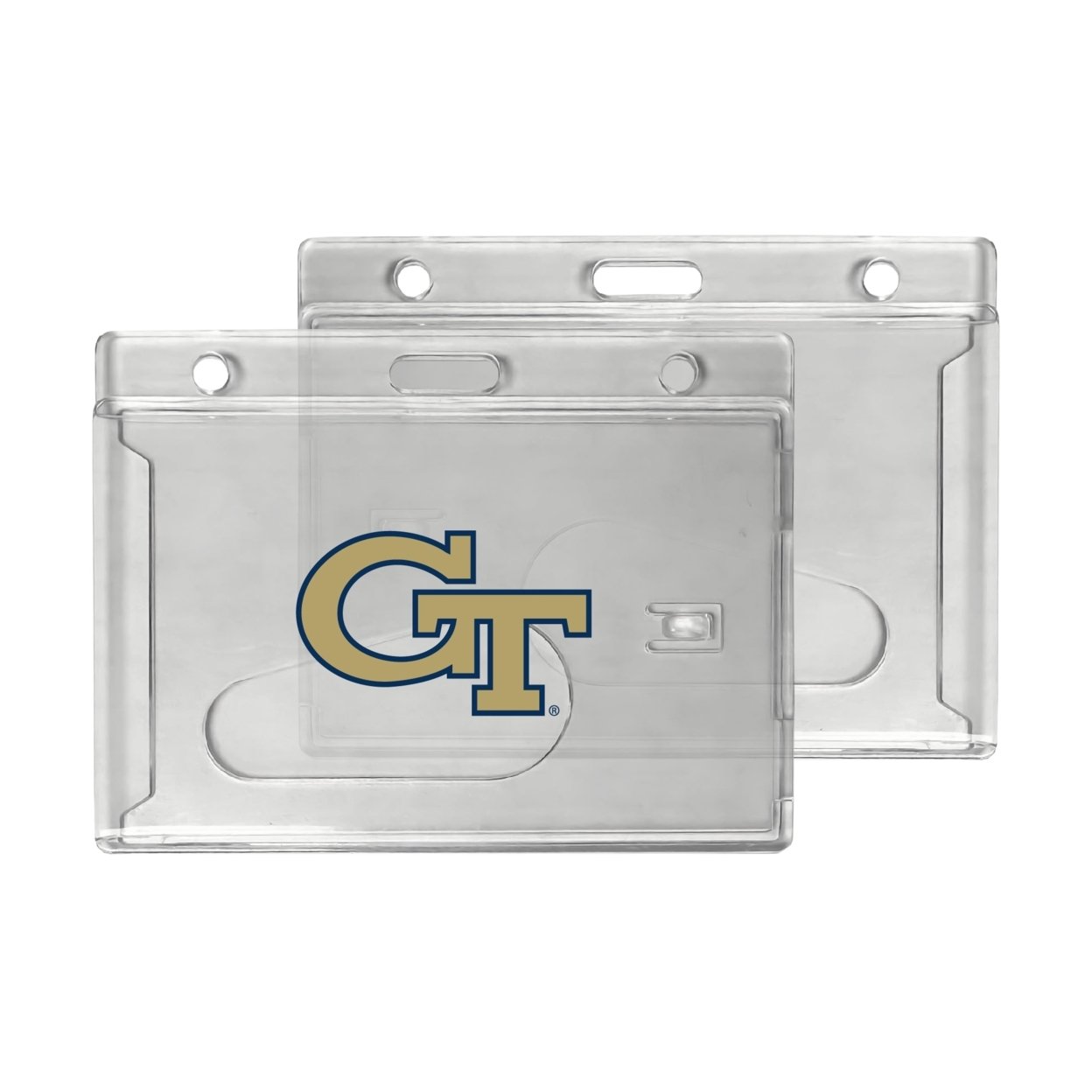 Georgia Tech Yellow Jackets Clear View ID Holder